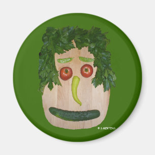 Imã Veggie Face