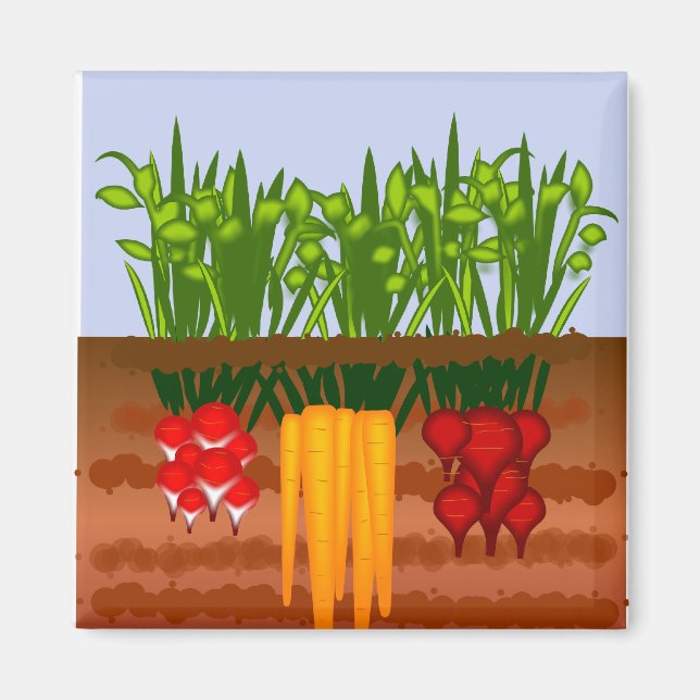 Imã Veggie Garden (Frente)