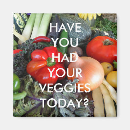 Imã Veggie Reminder Magnet