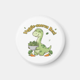 Imã Veggie-saurus Rex!