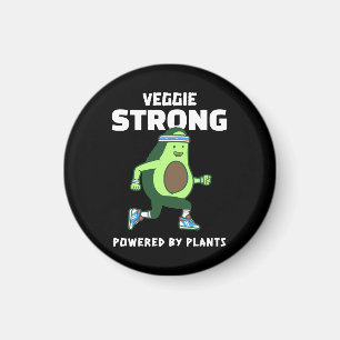Imã Veggie Strong, Alimentado por plantas