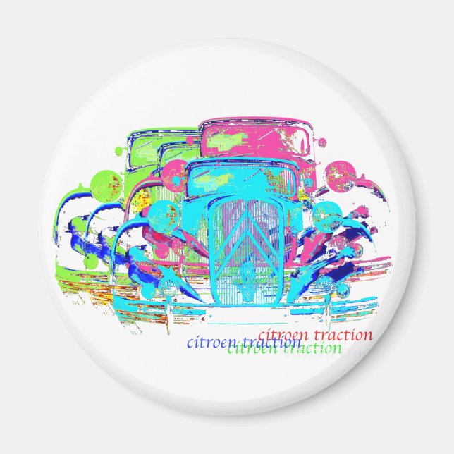 Imã veículo de tração (Frente)