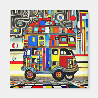 Imã Veículos sobre rodas 7