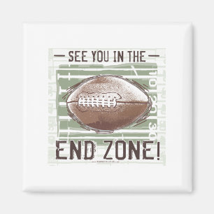 Imã Veja-o no end zone! Ímã