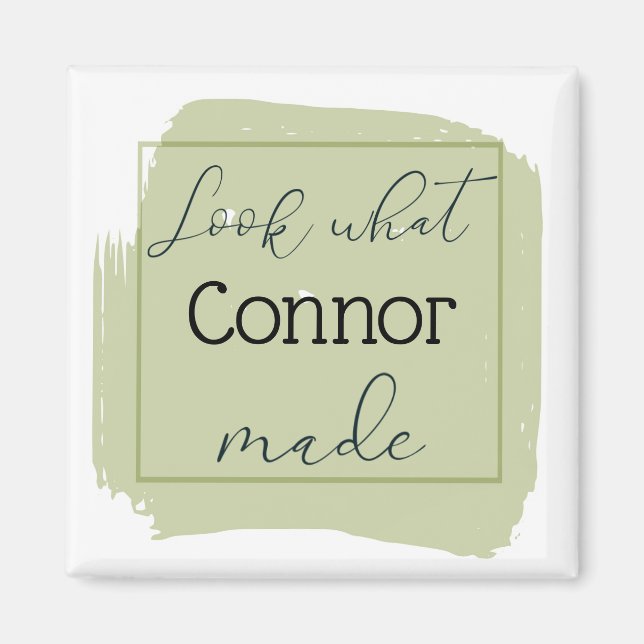 Imã Veja O Que Fiz Com O Magnet Personalizado (Frente)