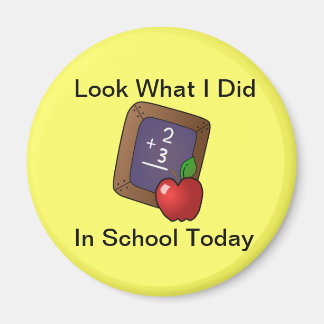 Imã Veja O Que Fiz No Magnet Da Escola