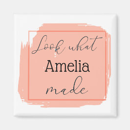 Imã Veja O Que Fiz Personalizado