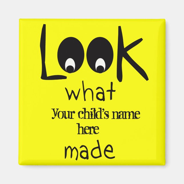 Imã Veja Personalizável O Que Fiz Com O Magnete De Ref (Frente)