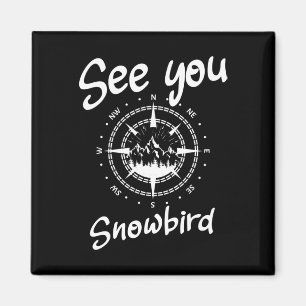 Imã Vejo Você Em Snowbird Usa Vacinação Ski Comp