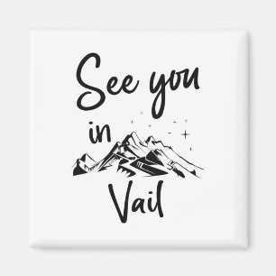 Imã Vejo Você Em Vail Usa Vacinando, Pista De Esqui