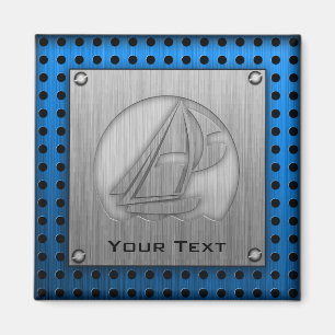 Imã Vela com aspecto metálico escovado