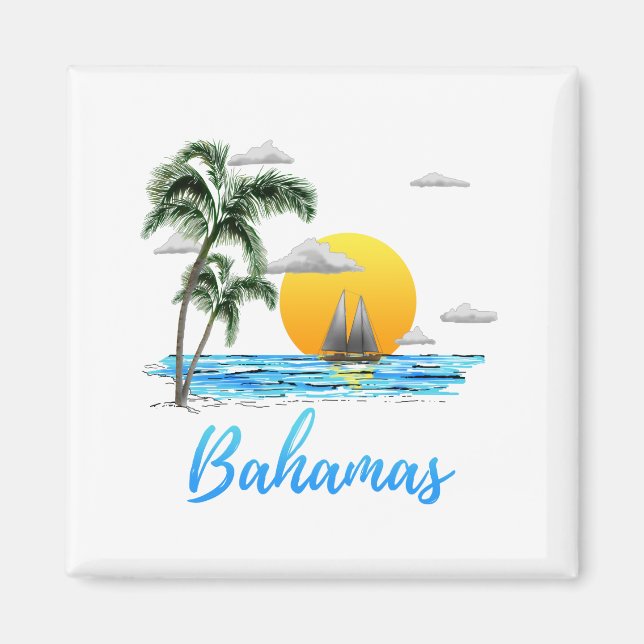 Imã Vela das Bahamas (Frente)