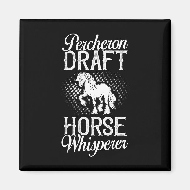Imã Vela-guia-de-cavalo Percheron Draft Horse (Frente)
