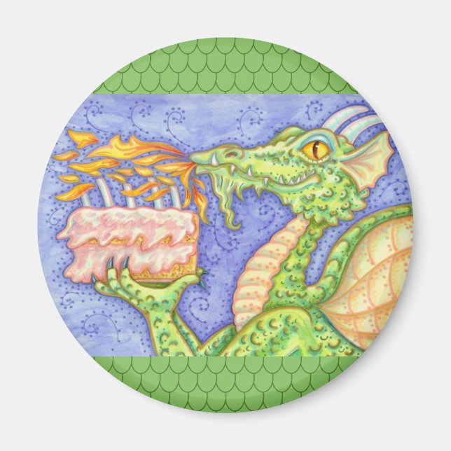 IMÃ VELAS DE ANIVERSÁRIO PARA ILUMINAÇÃO DO DRAGÃO DE  (Frente)