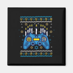 Imã Velas do Menorá de Hanukkah do Controle de Videoga
