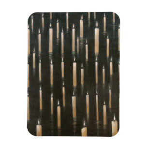 Ímã Velas no lago Udaipur Índia 2012