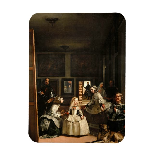 Ímã VELAZQUEZ - Las Meninas 1656 (Vertical)