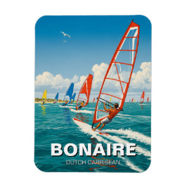 Ímã Velejadores em Bonaire Caribe Holandês