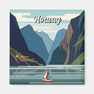 Imã Velero no fiorde da Noruega