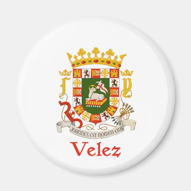 Imã Velez Shield de Porto Rico (Frente)