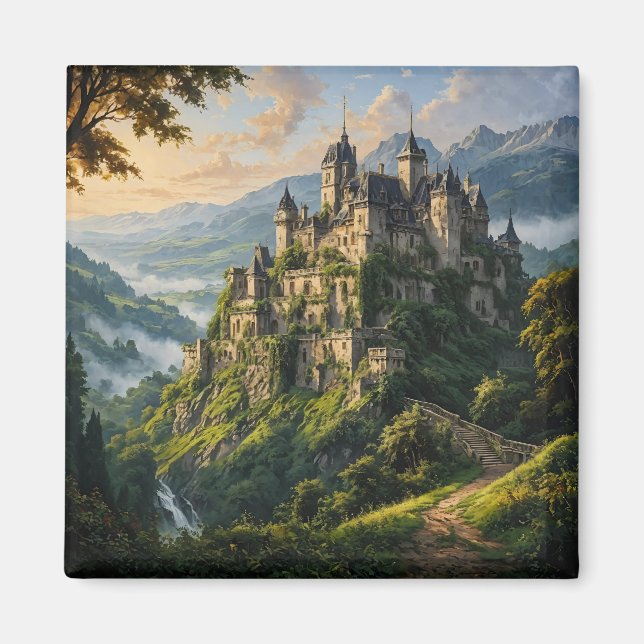 Imã Velho castelo majestoso (Frente)