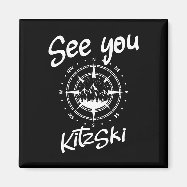 Imã Vemo-Nos Em Kitzski Tyrol Comp Ski Áustria Férias (Frente)