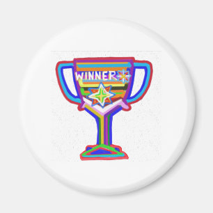 Imã VENCEDOR: A mão crafted o troféu: Incentive a