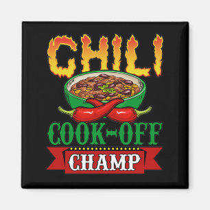 Imã Vencedor da Competição Chilli Cook Off Champ