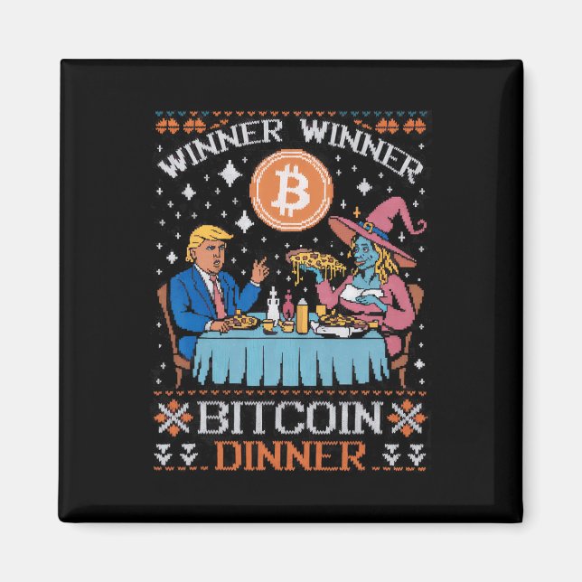 Imã Vencedor Jante Ugly Trump Xmas Sweat (Frente)