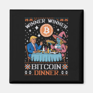 Imã Vencedor Jante Ugly Trump Xmas Sweat