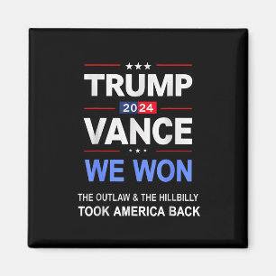 Imã Vencedor Trump Vance Nós Ganhamos Levamos De Volta