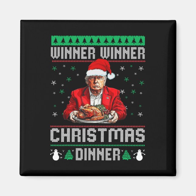 Imã Vencedor vencedor de Janto Papais noeis de Natal T (Frente)