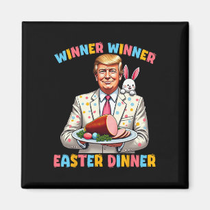 Imã Vencedor Wiiner Jantar de Páscoa Trump Páscoa Engr