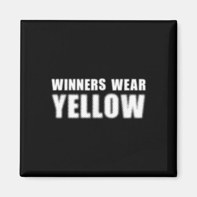 Imã Vencedores Vestem Compe do Jogo da Equipe do Campo (Frente)