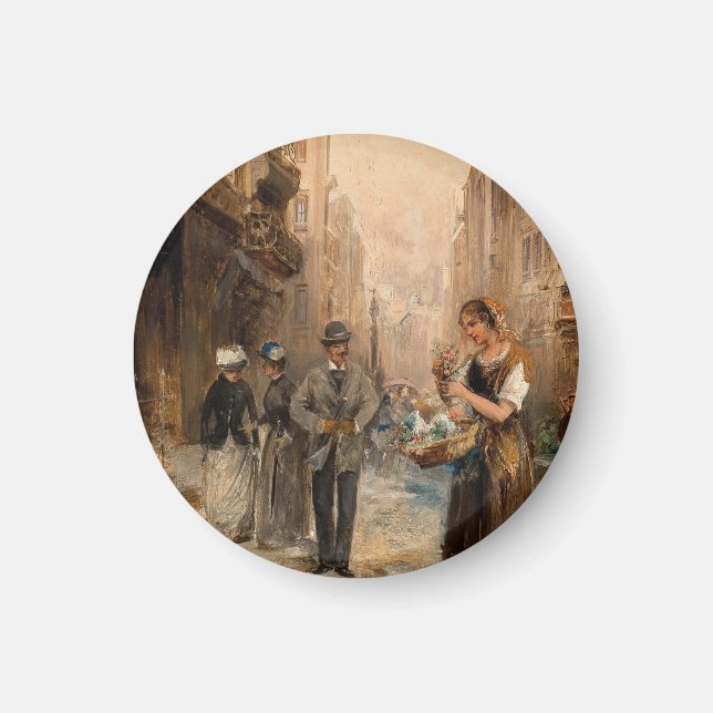 Imã Vendedor de Flores - Emil Barbarini (Frente)