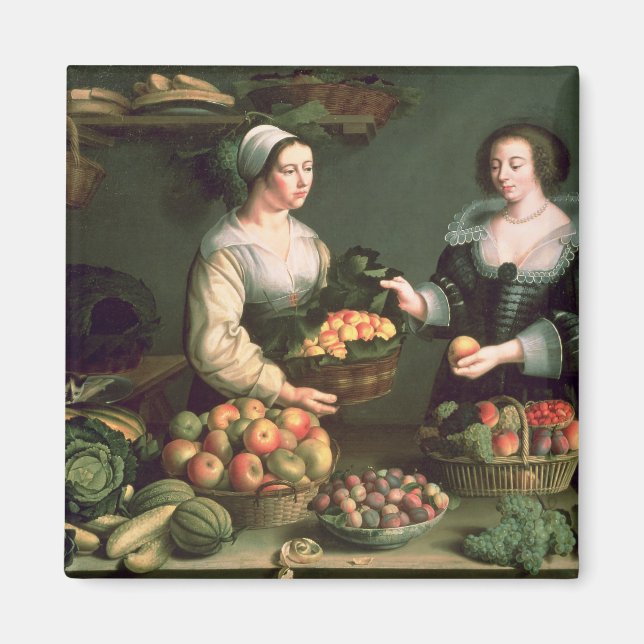 Imã Vendedor de Frutas e legumes (Frente)