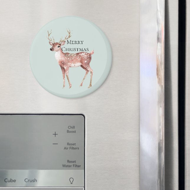 Imã Vendedor de Natal Personalizado (In Situ (Fridge))