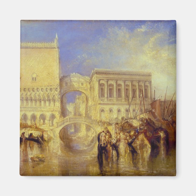 Imã Veneza, a ponte de Sighs por J. M. W. Turner (Frente)