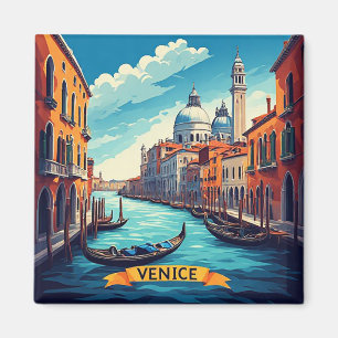 Imã 🛶 Veneza Itália Canal Viagem Presente 🛶