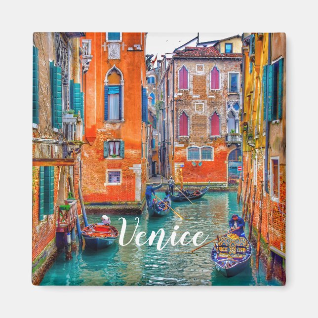 Imã Veneza Itália Europe Viagem Italia (Frente)