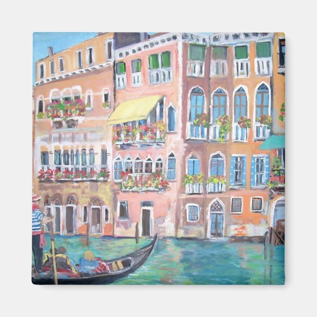 Imã Veneza, Itália Magnet (Frente)