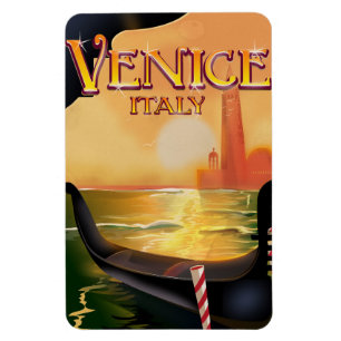Ímã Veneza, Itália viagens vintage
