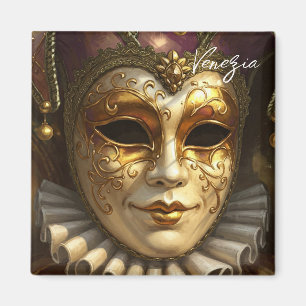Imã Venezia Venezia Venezia Itália Carnaval Máscara