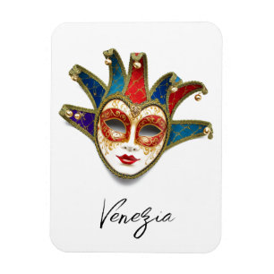 Ímã Venezia Venezia Venezia Itália Carnaval Máscara