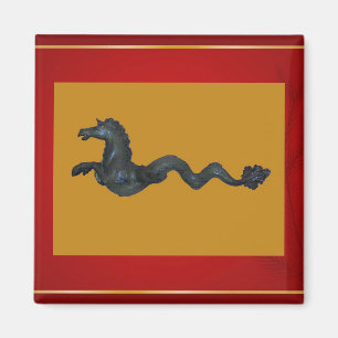 Imã Veneziano Murano Glass Horse Magnet