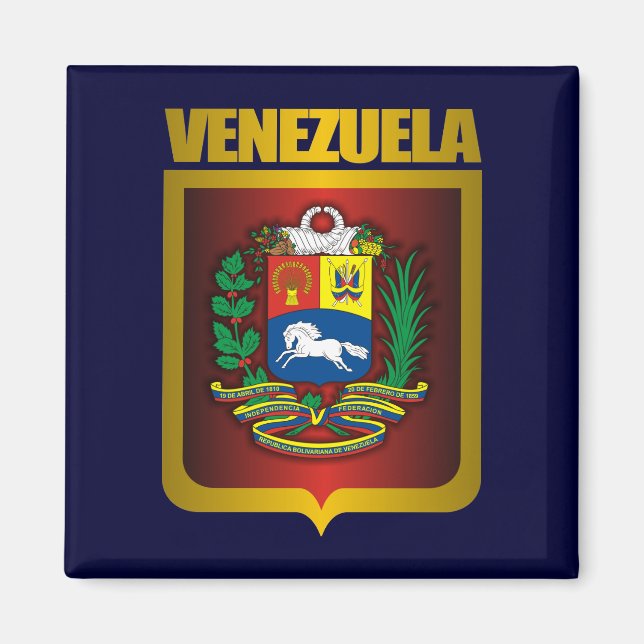 Imã "Venezuela Dourada" (Frente)