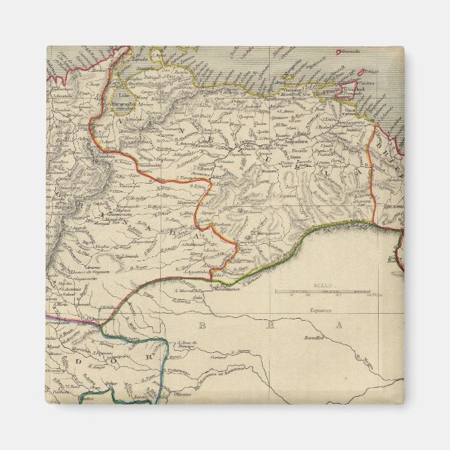 Imã Venezuela, Nova Granada, Equador e Guayanas (Frente)
