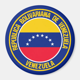 Imã Venezuela Round Emblem
