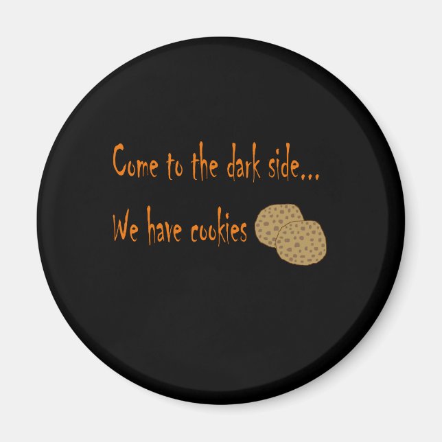 Imã Venha ao ímã do lado negro (Frente)