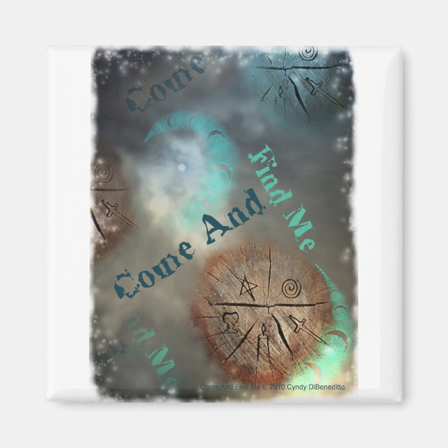 Imã Venha me encontrar (Frente)